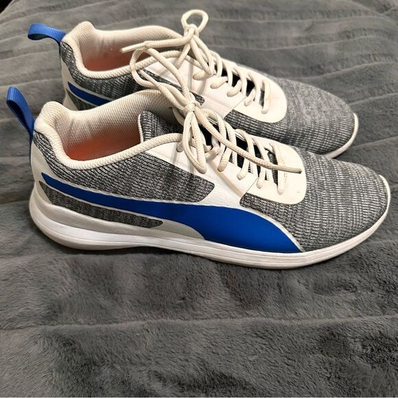 Puma Men's Styx Evo Grey & White Sneakers size 9 - Picture 2 of 9